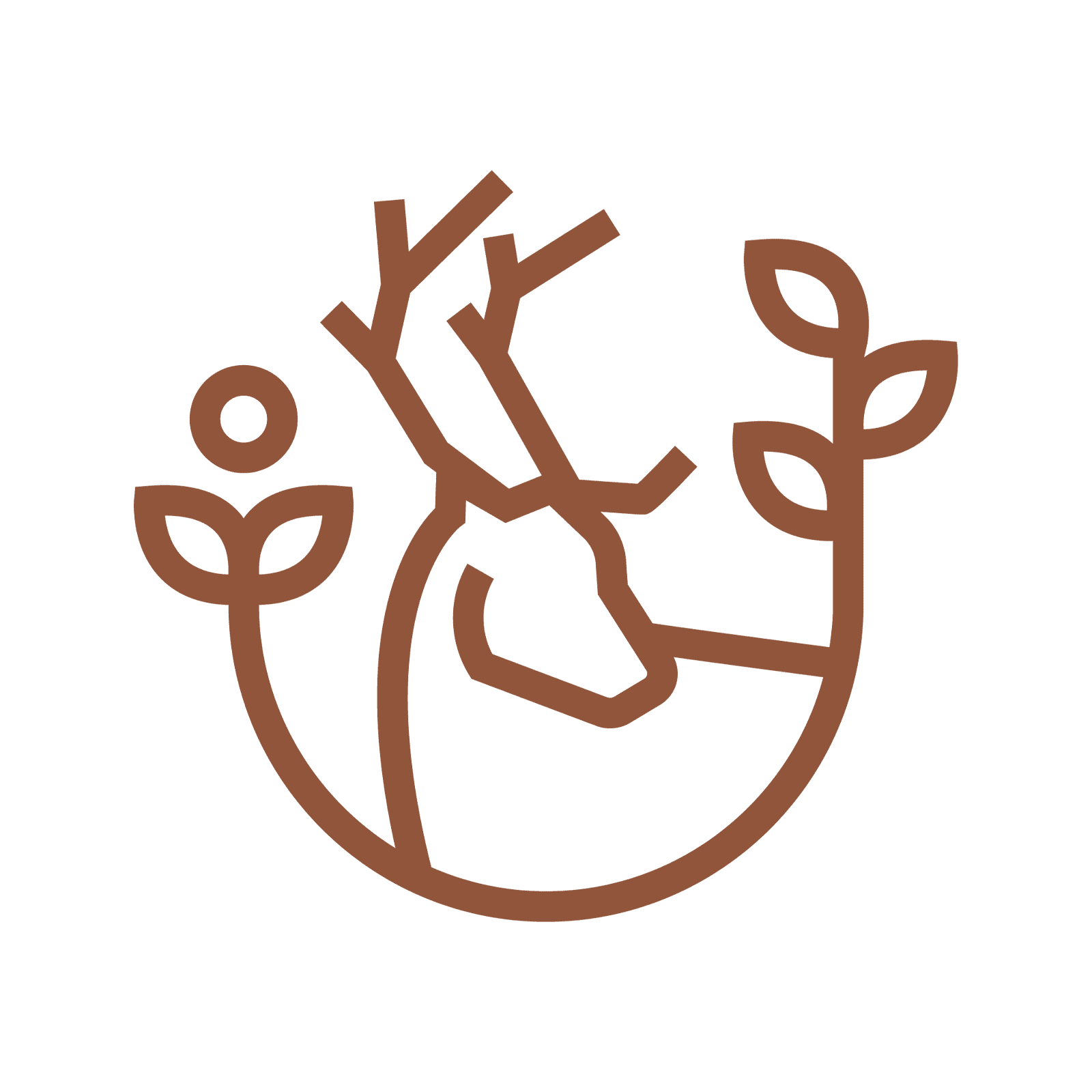 Samiway eco-friendly tree logo symbolizing sustainability and nature.