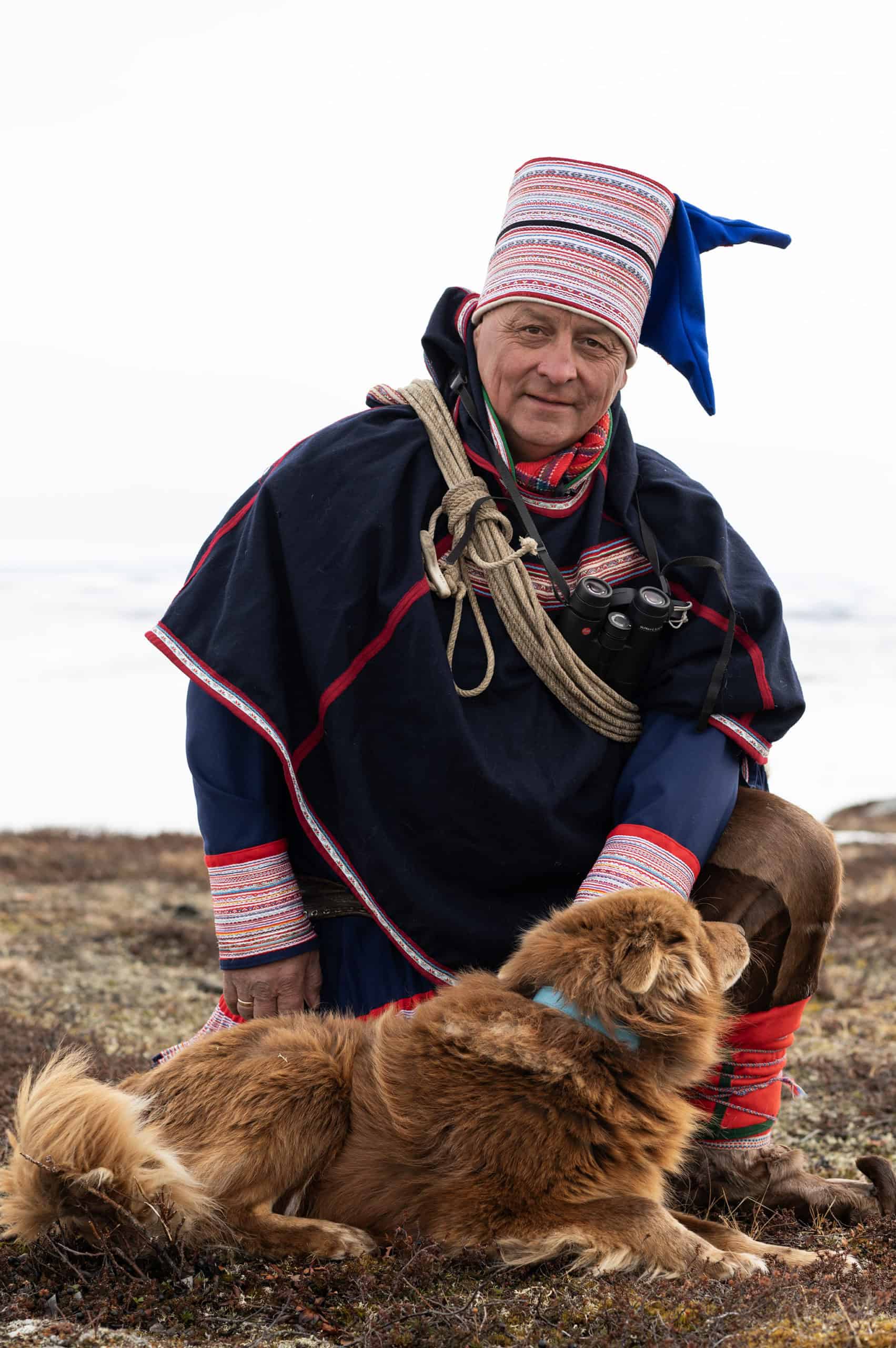the samiway nils peder i gaup portrait tundra